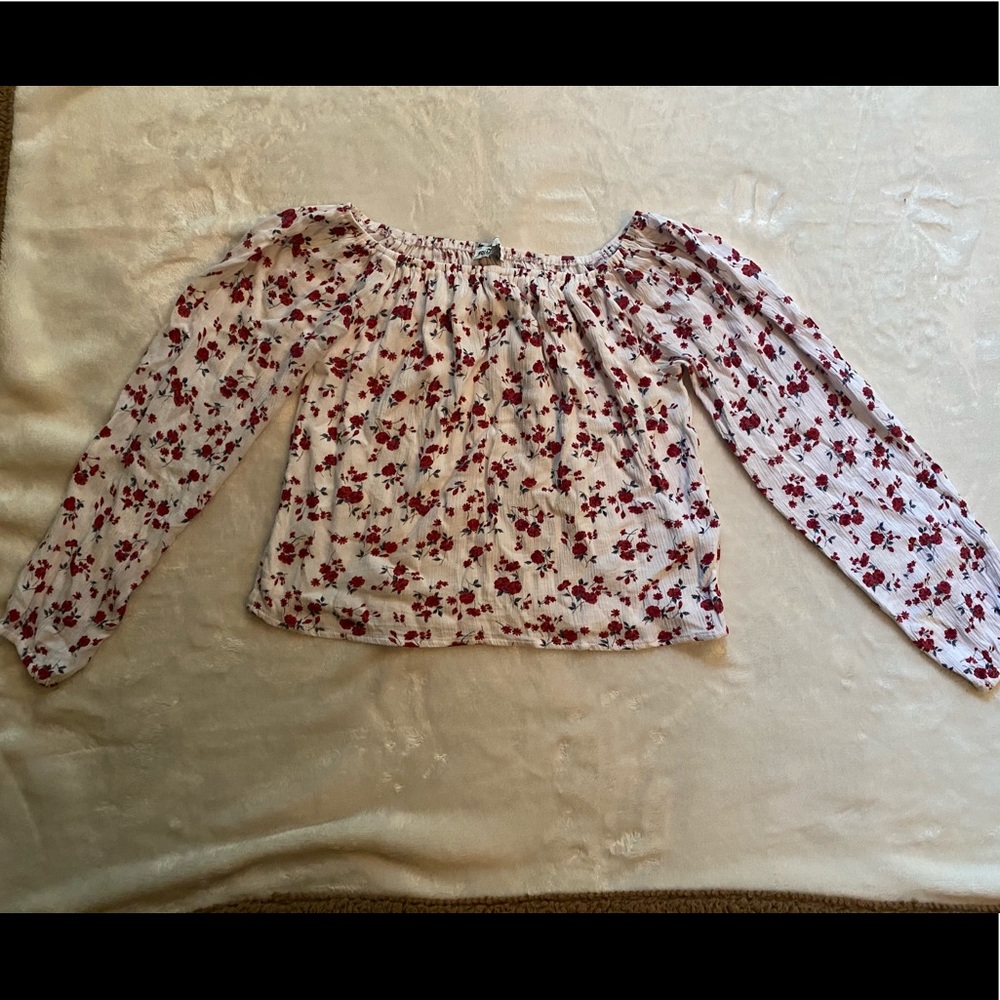 Hollister off the shoulder top